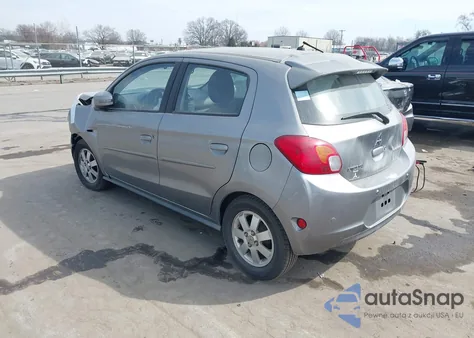 2015 Mitsubishi Mirage Es из США, поврежденный, VIN ML32A4HJ1FH035654